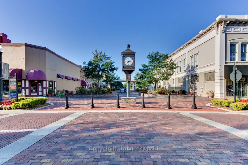 Magnolia Square_6541.jpg - Magnolia Square & Town Clock are at the heart of downtown historic Sanford, Florida’. Magnolia Square was created in 1984 to form a small public space where community events could be held.The Square has become a fun and festive gathering place for weekly Jazz bands, Halloween costume judging, Christmas tree lighting, etc. It is also home to the weekly Farmer’s Market and the Monthly “Alive After five” events